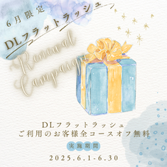 DLフラットラッシュキャンペーン